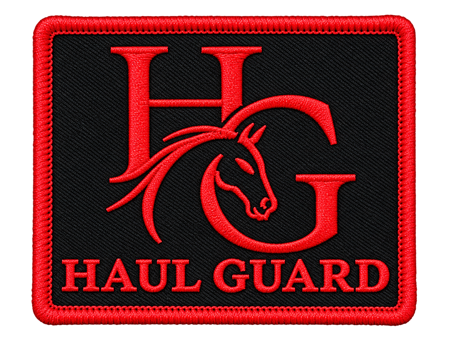 Horse wearing the Haul Guard protective face shield
